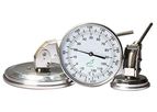 QualityWell - Model A Series - Adjustable Connection Bimetal Thermometer
