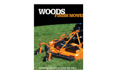 Finish - Model PRD6000 - Rear Mount Mowers - Brochure