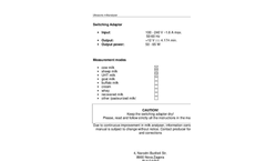 Lactoscan - Model LA - Milk Analyzer Manual