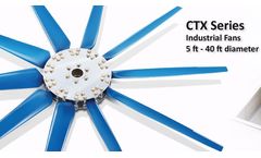 SCT - Model CTX - High Efficiency FRP Fans