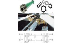 REXNORD - Model ADDAX - CARBON FIBRE DRIVE SHAFT