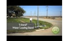 `J Stand` Water Loading Stands, Shipped in United States by Water-Ways Irrigation - Video