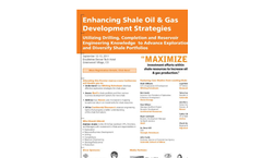 Enhancing Shale Oil & Gas Development Strategies Conference