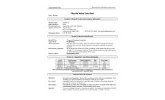 Aquaintech Aquapro - Model F - Direct Fed Microbial - Safety and Data Sheet