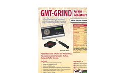 Ag-MAC Plus - Grain Moisture Tester Brochure