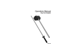 AgraTronix - Model 07190 - Hay Core Sampler Brochure