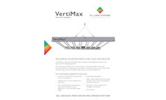 PL-Light - Model VertiMax - LED Horticultural Lighting Fixture - Brochure