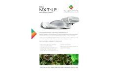 PL-Light - Model NXT-LP - High-Performance Grow Lighting for Low-Ceiling Environments - Brochure
