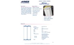 Aries MPQ Series Laboratory Replacement Cartridges - Data Sheet