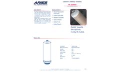 Aries ML Series Laboratory Replacement Cartridges - Data Sheet