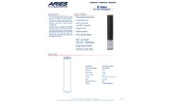 Aries IX Series Laboratory Replacement Cartridges - Data Sheet
