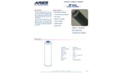 Aries MP Series Laboratory Replacement Cartridges - Data Sheet
