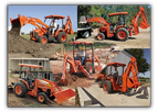Kubata - Model TLB Series - Tractor/Loader/Backhoe