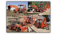 Kubata - Model TLB Series - Tractor/Loader/Backhoe