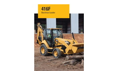 Model 416F - Backhoe Loader Brochure
