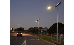 Solar-Powered LED Lights for Street Lighting