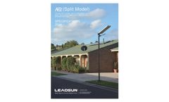 Leadsun - Model AE2 - Split Type Solar Light Brochure