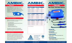 Ambic  - Tubing and Large Bore Tubing - Brochure