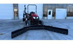Tractor Mounted Adjustable Scraper