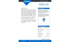 Kurita RoClean - Model L612 - High pH Liquid Cleaner - Datasheet