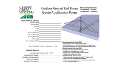 Sky-Rail Outdoor Booms Manual