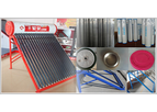 Model Galvanized Steel Series - Compact Non-pressure Solar Water Heater