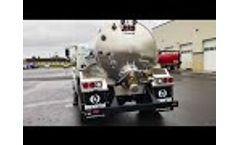 2500 Gallon Septic Unit Mounted on an International Video