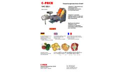 Laxmi - Model VAC 929 - Automatic Clipping Machine - Brochure