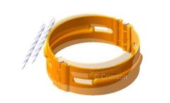 Crimson - Hinged Spiral Nail Stop Collars