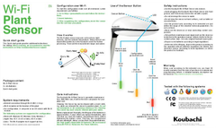 Wi-Fi Plant Sensor Manual