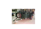 Single Axle Landscape Trailer