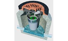 Round Grate Water Decontaminator Catch Basin Filter