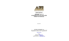 Jerome 631-X Hydrogen Sulfide Analyzer - Operation Manual