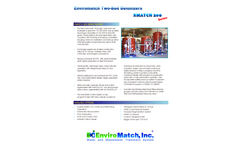 Enviromatch Xmatch - Model 200 - Mixed Bed Deionizers MBDI Systems - Brochure