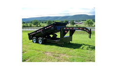 PJ - Model 14 - Low Profile Gooseneck Dump Trailer