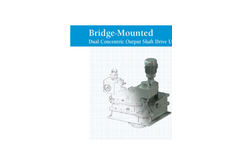 Model SX-D25 Series - Bridge-Mounted Dual Concentric Output Shaft Drive Units Brochure