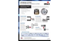 Hilliard - Industrial Centrifugal Clutch - Brochure