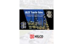 HILCO - Transfer Valve - Brochure