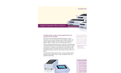 Sample Preparation Block Systems Brochure