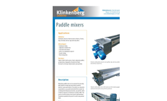 Paddle Mixer Brochure