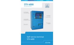 Model STX 4000 - Terminal for Vehicle Weighing Systems - Datasheet