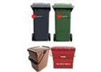 Ecological - 2 Black/Green 240L/Compost caddy Bin Collections per month | 1 FREE GLASS COLLECTION