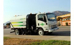 Global - Model V4Air - Full Size Air Sweeper in a Compact Design