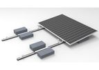 Nacyc Energy - Model Athena III - Ballasted Solar Racking Roof Mounting System