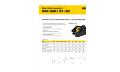 Engcon - Model SG03- SG33 - Stone and Sorting Grab - Brochure