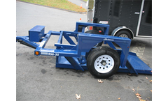 Air Tow - Model RS8-35 - Single Axle Flat Bed Ground Level Loader