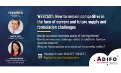Webcast: How to remain competitive in the face of current and future supply and formulation challenges