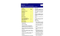 Model BV10000 - Butterfly Valves - Brochure