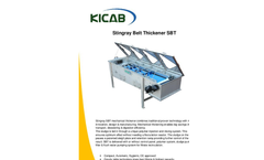 Saltec - Model SBT - Stingray Mechanical Belt Thickener Brochure