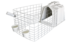 Agri-Plastics - Model SSL - Calf Hutch Rancher System